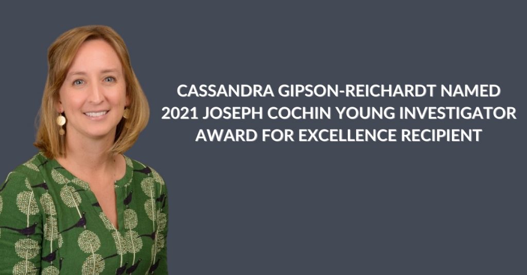 Gipson-Reichardt Named Cochin Award Winner