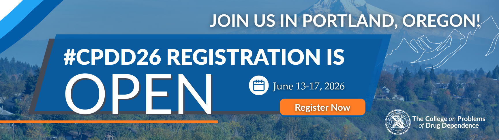 CPDD 2026 Registration is Open