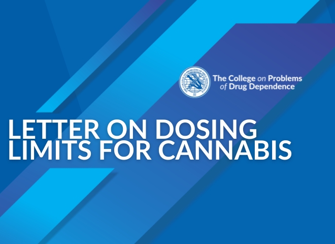 Letter on Dosing Limits for Cannabis